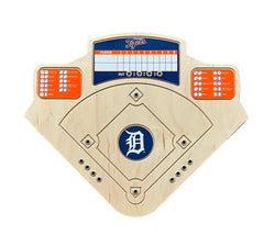Detroit Tigers Baseball Board Game with Dice