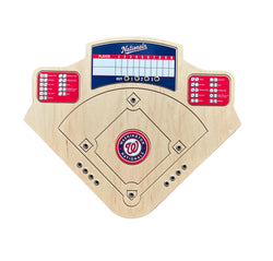 Washington Nationals Baseball Board Game with Dice