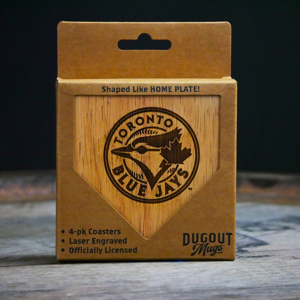 Toronto Blue Jays Dugout Mug® | Wood Coaster