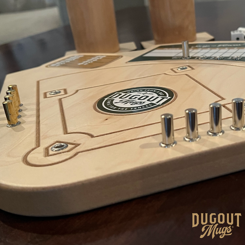 Dugout Mugs Baseball Board Game Close Up Quality