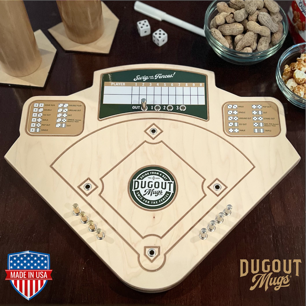 Dugout Mugs Baseball Board Game