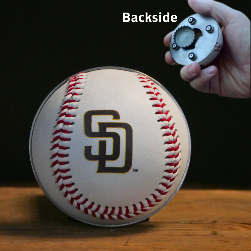 San Diego Padres "SD" Cutter® | Baseball Bottle Opener