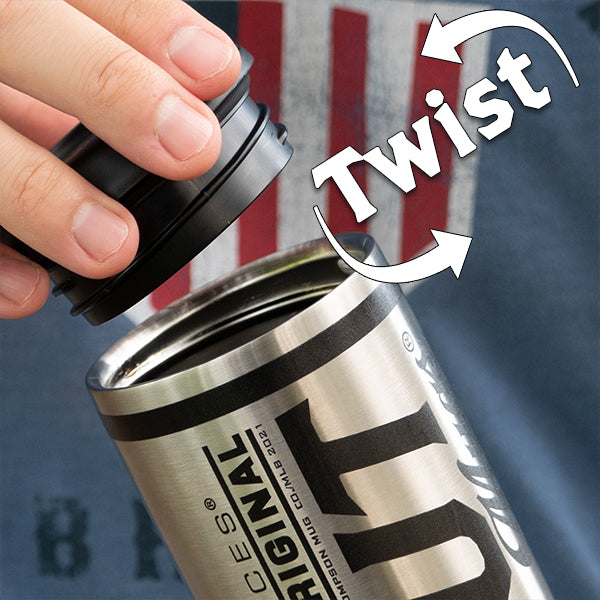 "Baseball Dad" Dugout Mugs® | Metal Baseball Bat