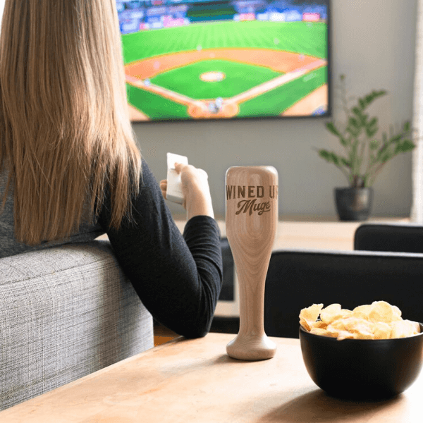 Mariano Rivera 42 Signature Series Baseball Bat Wine Glass | Wined Up® -