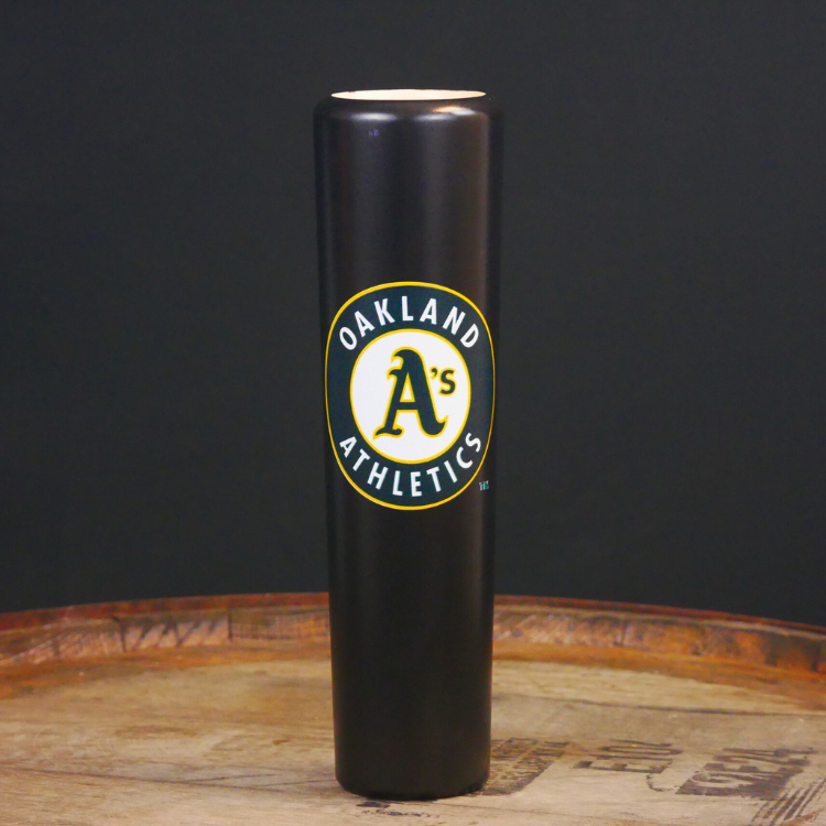 Oakland Athletics Black Dugout Mug® | Baseball Bat Mug