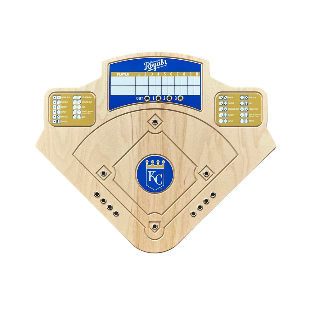 Kansas City Royals Baseball Board Game with Dice