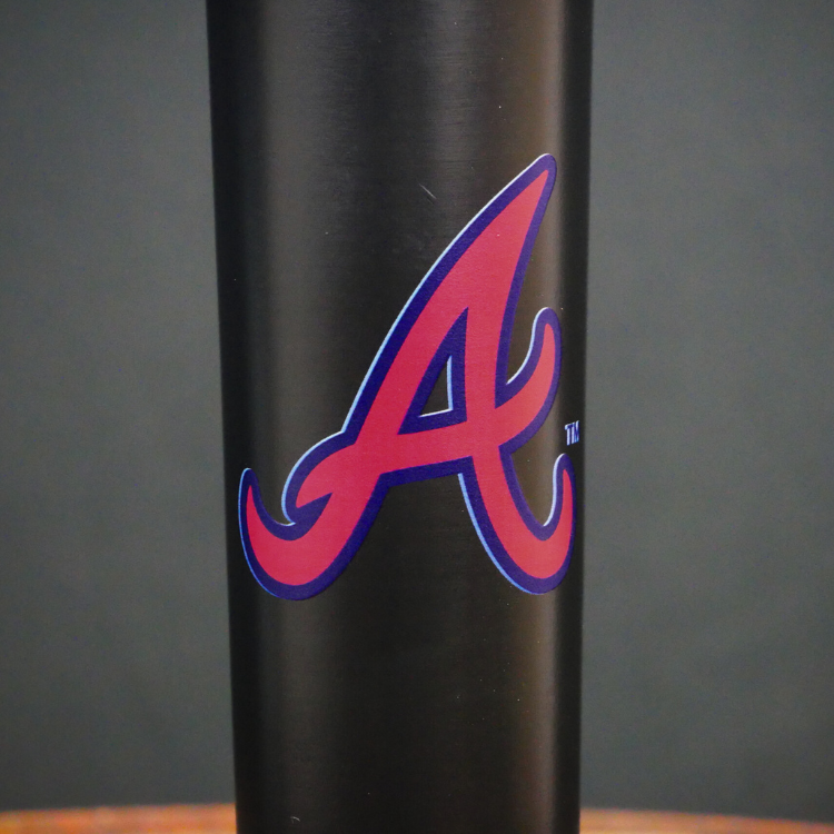 Atlanta Braves Black Dugout Mug® | Baseball Bat Mug