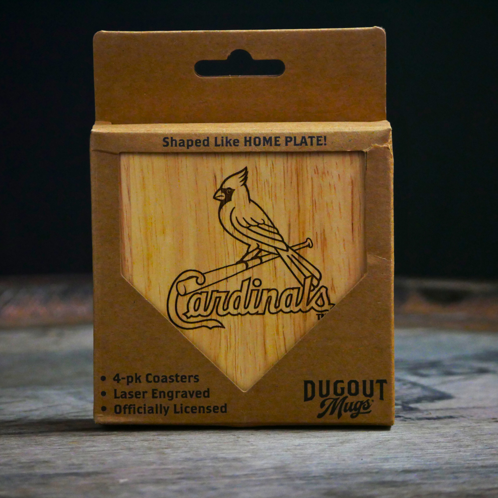 St. Louis Cardinals Dugout Mug® Wood Coaster