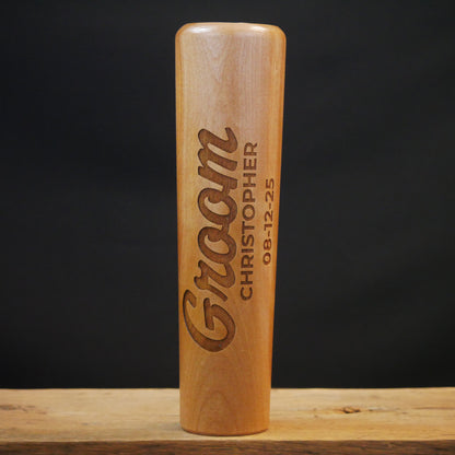 Groomsman Gift - Customized - Baseball Bat Dugout Mug