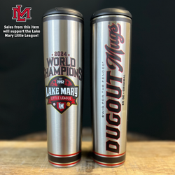 Lake Mary Champions Metal Baseball Bat Mug | Dugout Mugs®