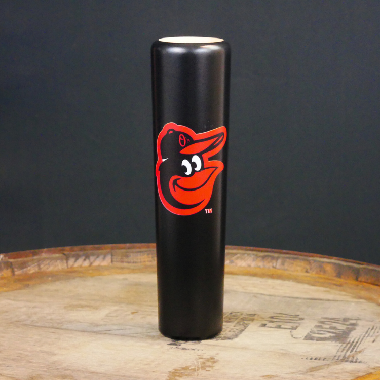 Baltimore Orioles Black Dugout Mug® | Baseball Bat Mug