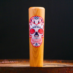 Boston Red Sox Inked! Sugar Skull Dugout Mug® | Baseball Bat Mug
