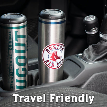 "Baseball Dad" Dugout Mugs® | Metal Baseball Bat