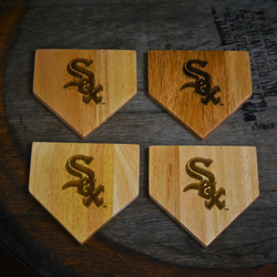 Chicago White Sox Dugout Mug® Wood Coaster