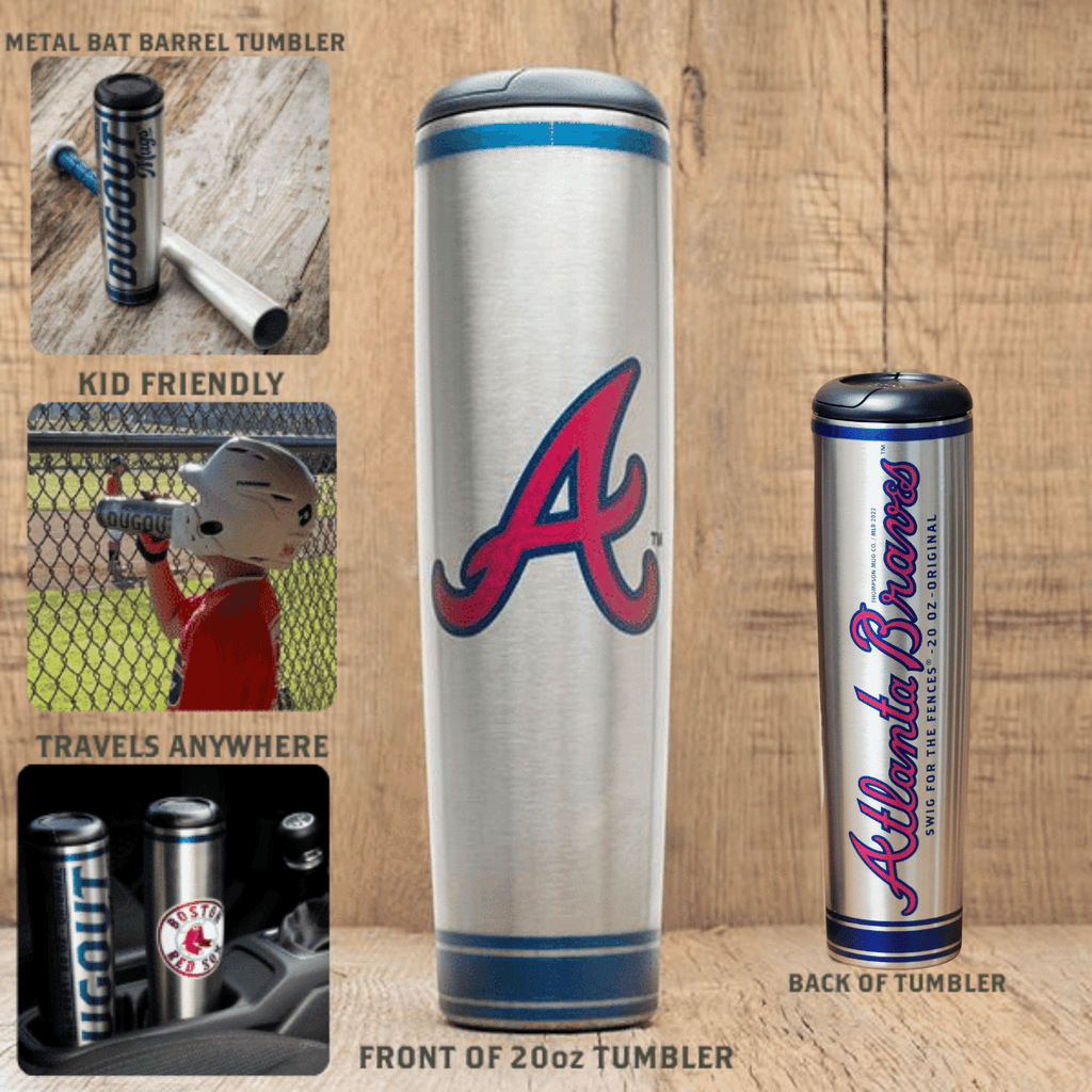Metal Dugout Mug - MLB Bat Mug - Limited Time Deal