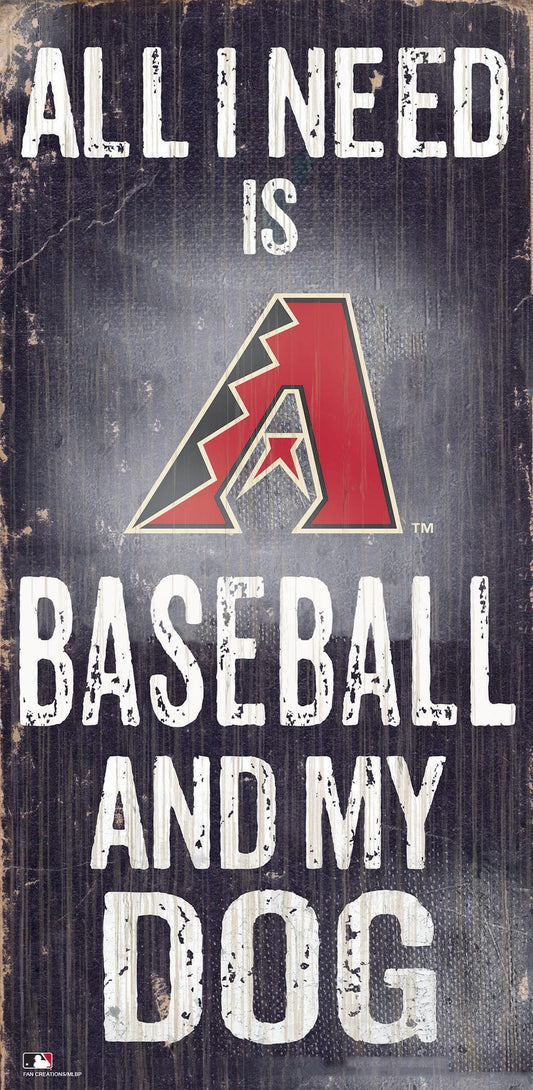 Arizona Diamondbacks My Dog 6x12 Sign