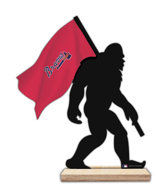 Atlanta Braves 18 Inch Big foot Cutout