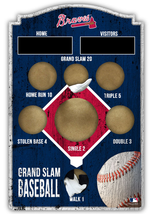 Atlanta Braves Baseball Bean Bag Toss
