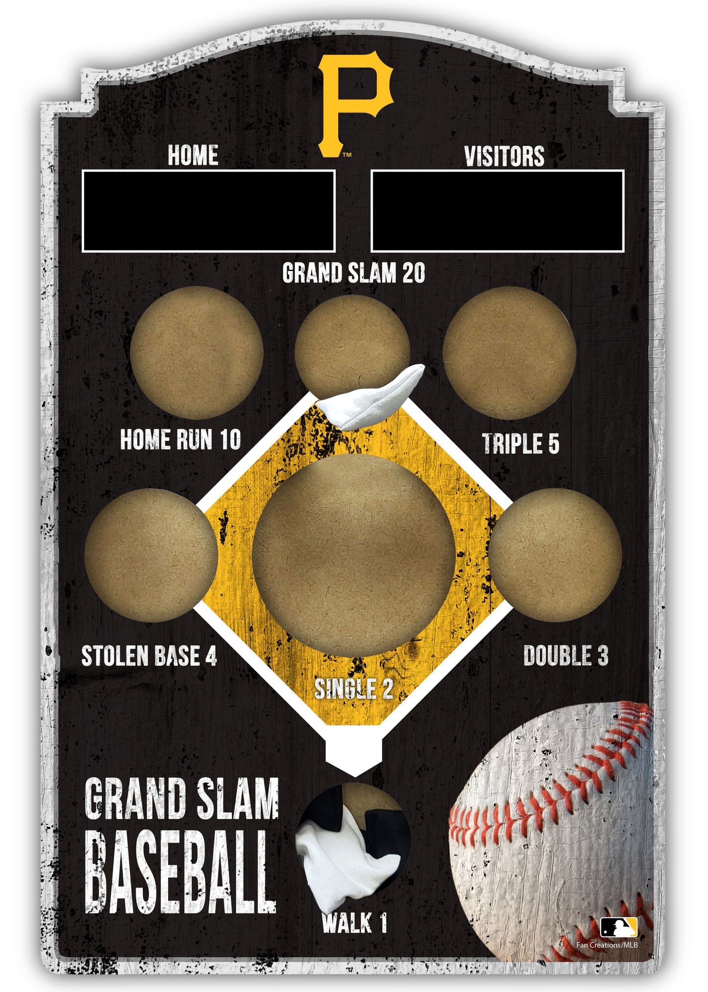 Pittsburgh Pirates Baseball Bean Bag Toss