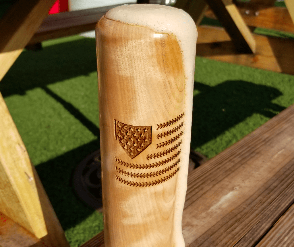Baseball Flag Baseball Bat Mug | Dugout Mug&reg; 