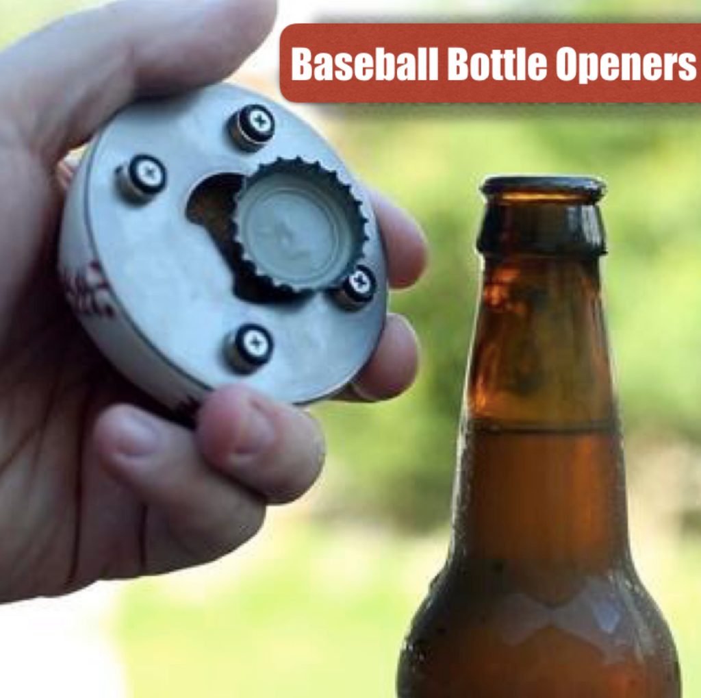 Blank "Cutter" - Half Baseball Bottle Opener