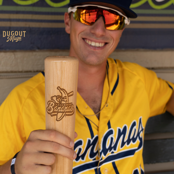 Savannah Bananas "Banana" Dugout Mug® | Baseball Bat Mug