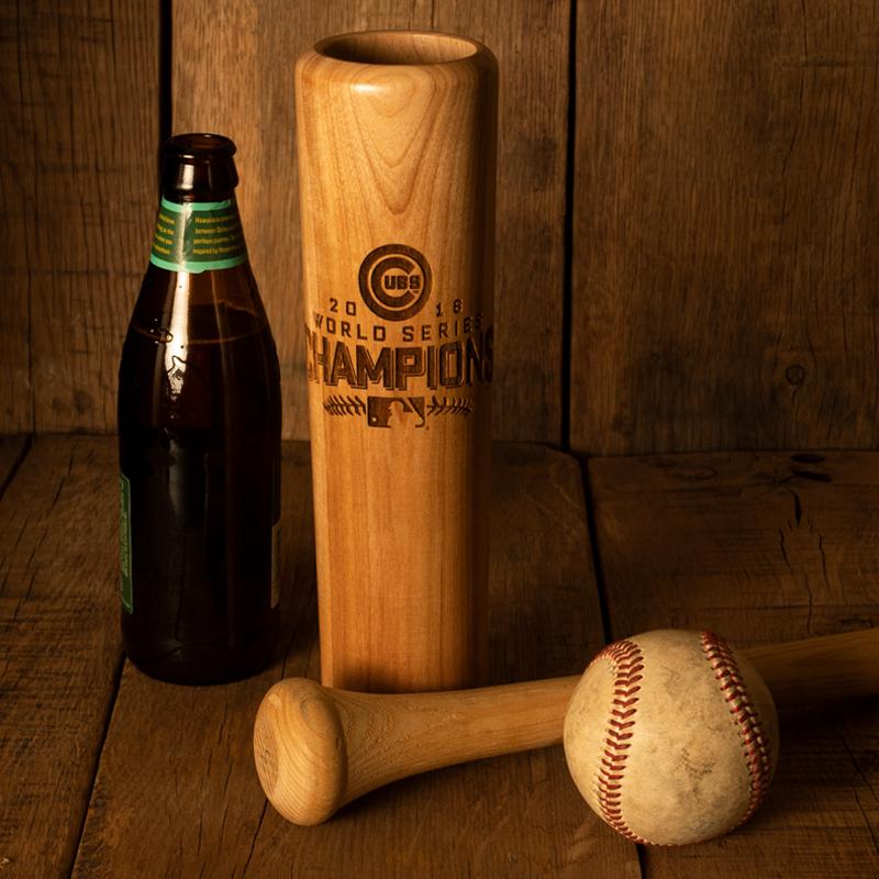 cubs world series baseball bat mug
