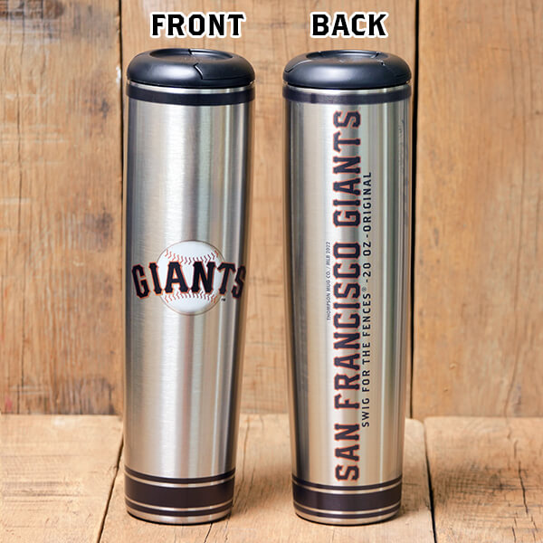San Francisco Giants Metal Dugout Mug | Stainless Steel Baseball Bat Mug