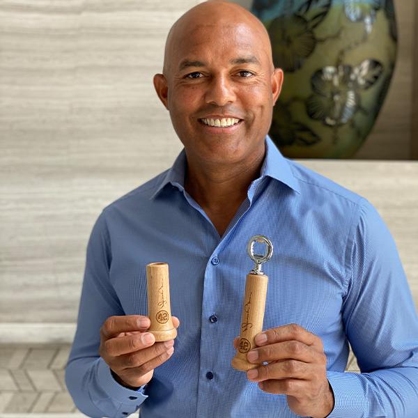 Mariano Rivera 42 Signature Series Season Opener™ | Baseball Bat Handle Bottle Opener - 