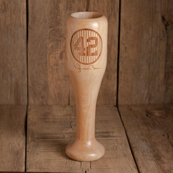 Mariano Rivera 42 Signature Series Baseball Bat Wine Glass | Wined Up® - 