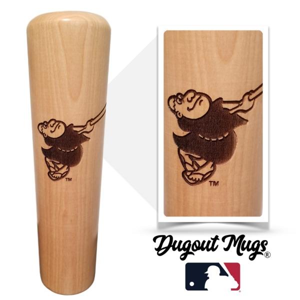 baseball bat mug San Diego Padres Swinging Friar