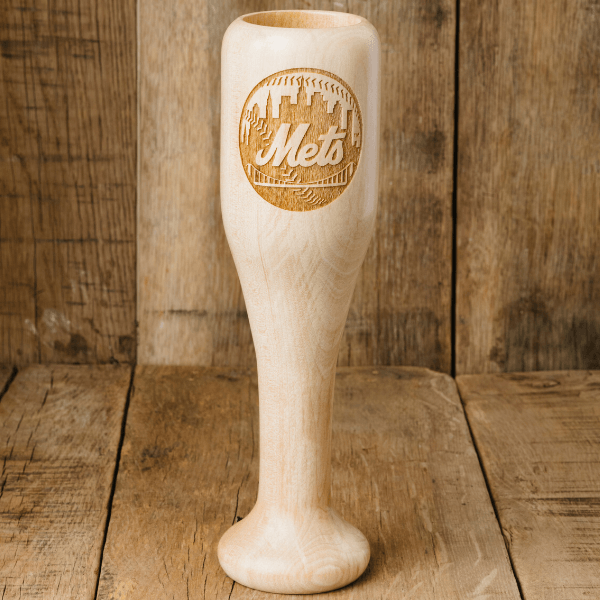 baseball bat wine glass New York Mets