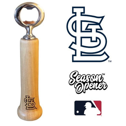 St. Louis Cardinals Bat Handle Bottle Opener Baseball Gift
