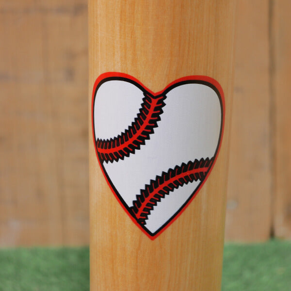 Hearts with Laces INKED! Dugout Mug® | Baseball Bat Mug