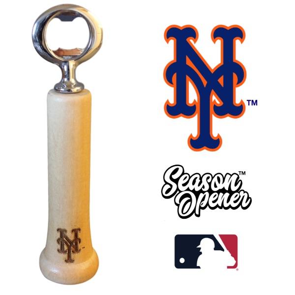 New York Mets Bat Handle Bottle Opener Baseball Gift