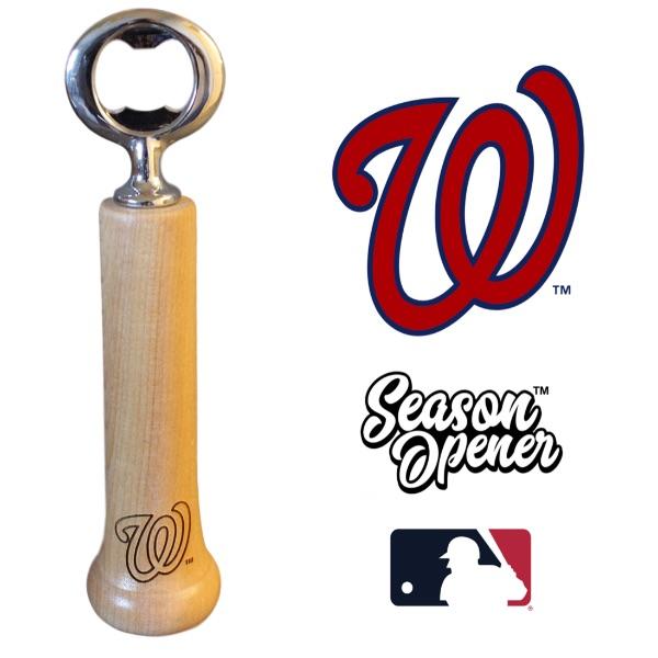 Washington Nationals Bat Handle Bottle Opener Baseball Gift