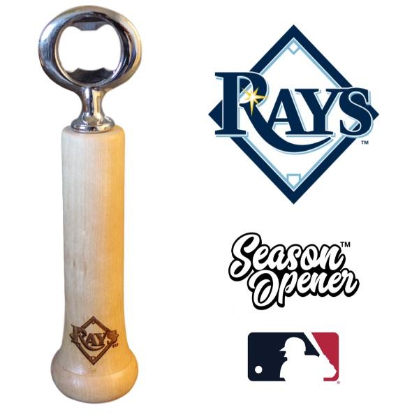 Tampa Bay Rays Bat Handle Bottle Opener Baseball Gift