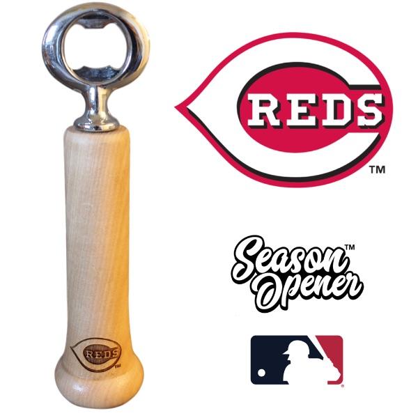 Cincinnati Reds Bat Handle Bottle Opener Baseball Gift