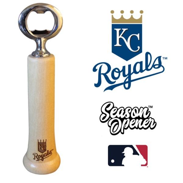 Kansas City Royals Bat Handle Bottle Opener Baseball Gift
