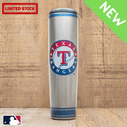 Texas Rangers Metal Dugout Mug | Stainless Steel Baseball Bat Mug