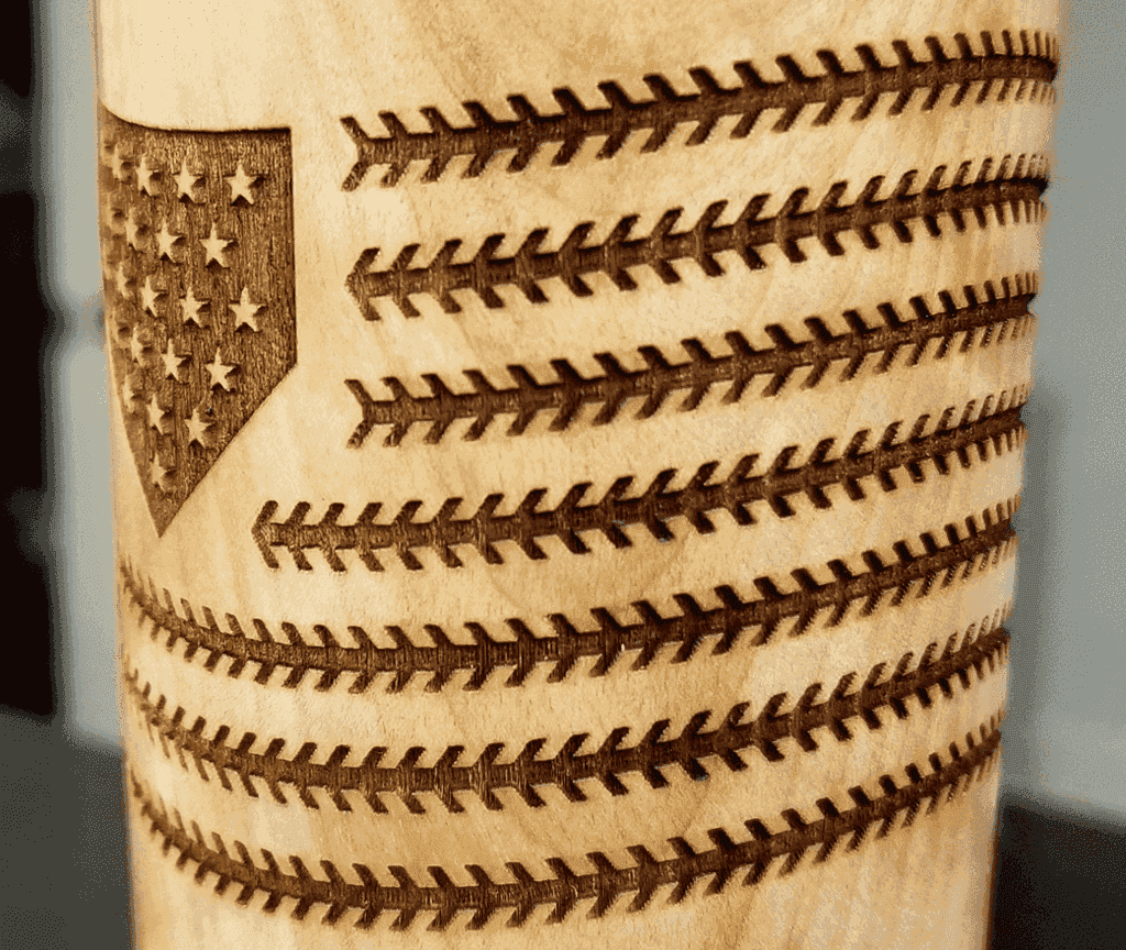 Baseball Flag Baseball Bat Mug | Dugout Mug&reg; 