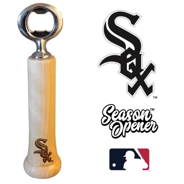 Chicago White Sox Bat Handle Bottle Opener Baseball Gift