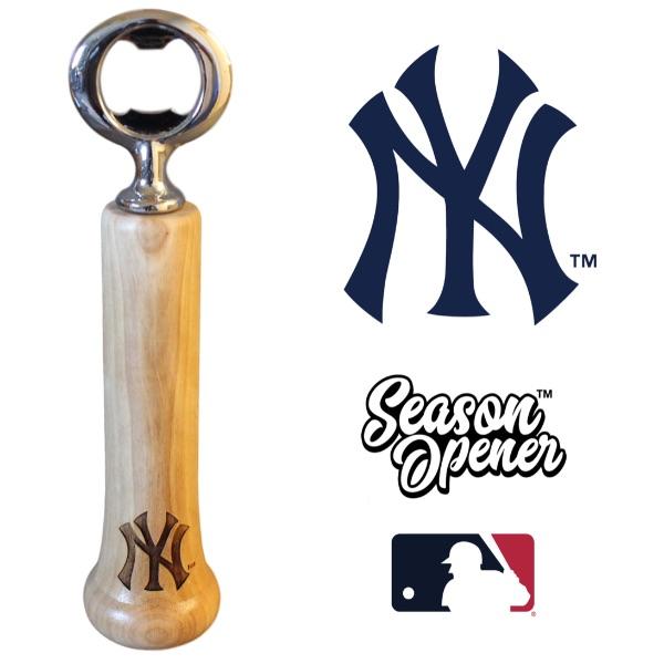 New York Yankees Bat Handle Bottle Opener Baseball Gift